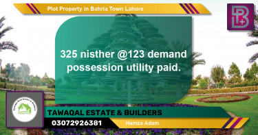 Residential Plot for Sale in Bahria Town, Lahore - (BP-65660)