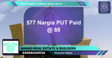 Residential Plot for Sale in Bahria Town, Lahore - (BP-65716)