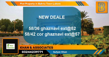 Residential Plot for Sale in Bahria Town, Lahore - (BP-65742)