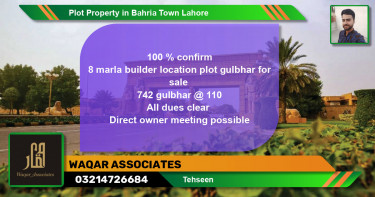 Residential Plot for Sale in Bahria Town, Lahore - (BP-65755)