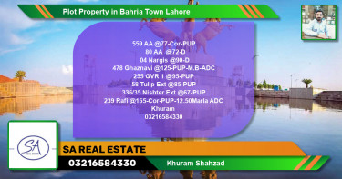 Residential Plot for Sale in Bahria Town, Lahore - (BP-65768)