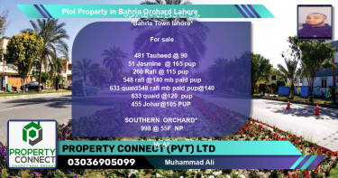 Residential Plot for Sale in Bahria Orchard, Lahore - (BP-65770)