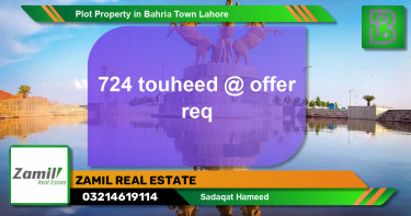 Residential Plot for Sale in Bahria Town, Lahore - (BP-65782)