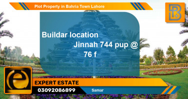 Residential Plot for Sale in Bahria Town, Lahore - (BP-65835)