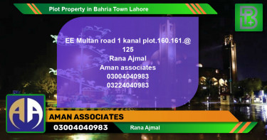 Residential Plot for Sale in Bahria Town, Lahore - (BP-65858)