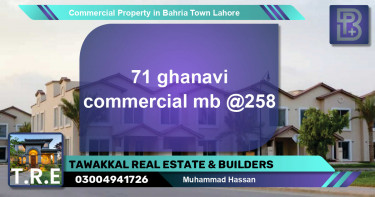 Commercial Property for Sale in Bahria Town, Lahore - (BP-65884)