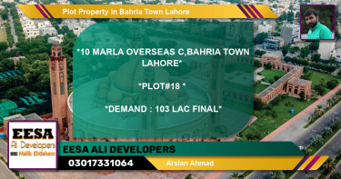 Residential Plot for Sale in Bahria Town, Lahore - (BP-65897)