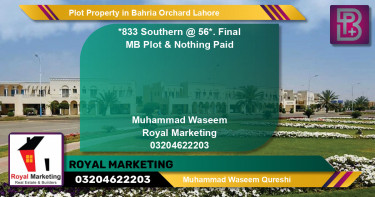 Residential Plot for Sale in Bahria Orchard, Lahore - (BP-65930)