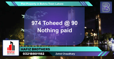 Residential Plot for Sale in Bahria Town, Lahore - (BP-65947)