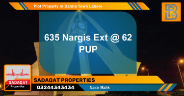 Residential Plot for Sale in Bahria Town, Lahore - (BP-66000)