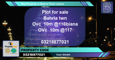 Residential Plot for Sale in Bahria Town, Lahore - (BP-66002)