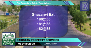 Residential Plot for Sale in Bahria Town, Lahore - (BP-66029)
