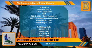 Residential Plot for Sale in Bahria Orchard, Lahore - (BP-66090)