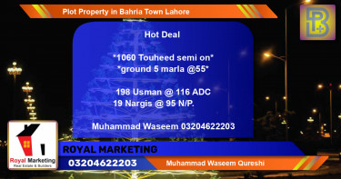 Residential Plot for Sale in Bahria Town, Lahore - (BP-66105)