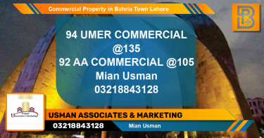 Commercial Property for Sale in Bahria Town, Lahore - (BP-66109)