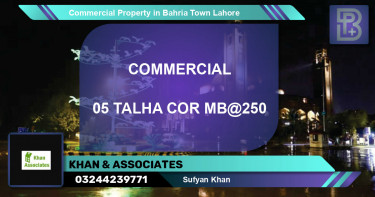 Commercial Property for Sale in Bahria Town, Lahore - (BP-66253)