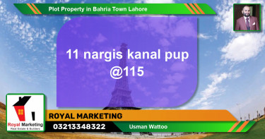 Residential Plot for Sale in Bahria Town, Lahore - (BP-66278)