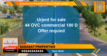 Commercial Property for Sale in Bahria Town, Lahore - (BP-66297)