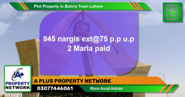 Residential Plot for Sale in Bahria Town, Lahore - (BP-66320)