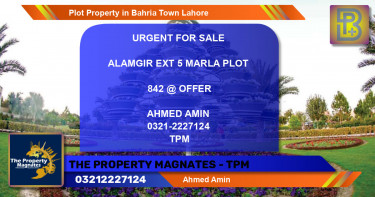 Residential Plot for Sale in Bahria Town, Lahore - (BP-66330)