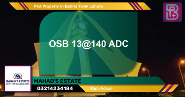Residential Plot for Sale in Bahria Town, Lahore - (BP-66354)