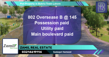 Residential Plot for Sale in Bahria Town, Lahore - (BP-66398)