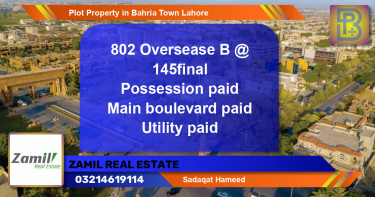 Residential Plot for Sale in Bahria Town, Lahore - (BP-66399)