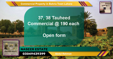 Commercial Property for Sale in Bahria Town, Lahore - (BP-66431)