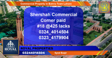 Commercial Property for Sale in Bahria Town, Lahore - (BP-66435)