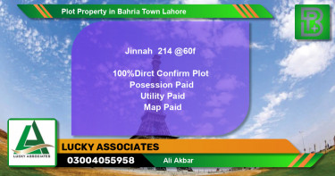 Residential Plot for Sale in Bahria Town, Lahore - (BP-66520)