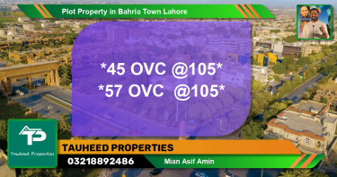 Residential Plot for Sale in Bahria Town, Lahore - (BP-66604)