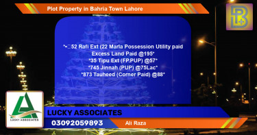 Residential Plot for Sale in Bahria Town, Lahore - (BP-66648)