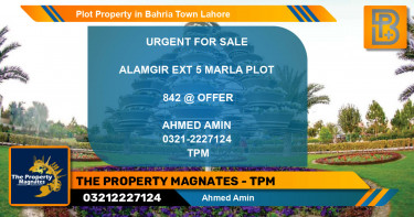Residential Plot for Sale in Bahria Town, Lahore - (BP-66649)