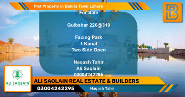 Residential Plot for Sale in Bahria Town, Lahore - (BP-66700)