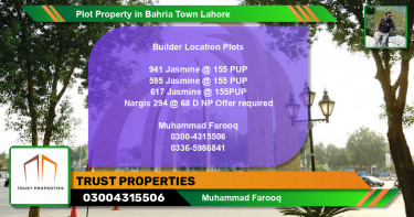 Residential Plot for Sale in Bahria Town, Lahore - (BP-66717)