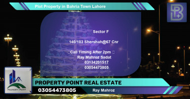 Residential Plot for Sale in Bahria Town, Lahore - (BP-66738)