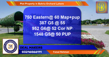Residential Plot for Sale in Bahria Orchard, Lahore - (BP-66788)