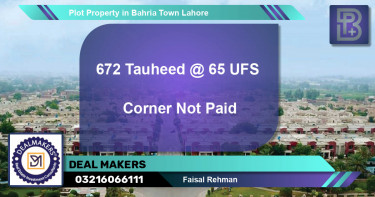 Residential Plot for Sale in Bahria Town, Lahore - (BP-66791)
