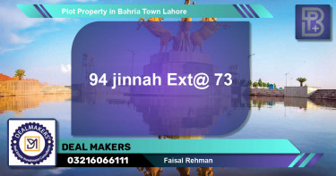 Residential Plot for Sale in Bahria Town, Lahore - (BP-66793)