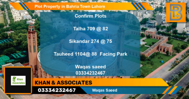 Residential Plot for Sale in Bahria Town, Lahore - (BP-66804)