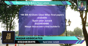 Residential Plot for Sale in Bahria Town, Lahore - (BP-66851)