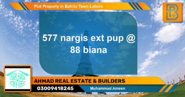 Residential Plot for Sale in Bahria Town, Lahore - (BP-66859)