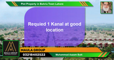 Residential Plot for Sale in Bahria Town, Lahore - (BP-66886)