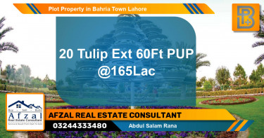 Residential Plot for Sale in Bahria Town, Lahore - (BP-66897)