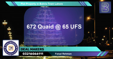 Residential Plot for Sale in Bahria Town, Lahore - (BP-66911)
