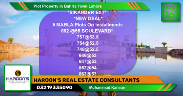 Residential Plot for Sale in Bahria Town, Lahore - (BP-66917)