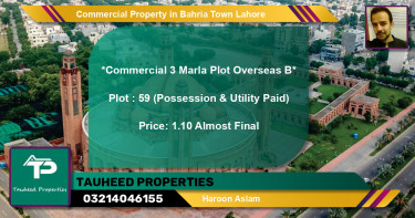 Commercial Property for Sale in Bahria Town, Lahore - (BP-66922)