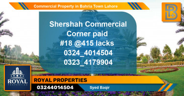 Commercial Property for Sale in Bahria Town, Lahore - (BP-66932)
