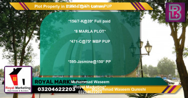 Residential Plot for Sale in Bahria Town, Lahore - (BP-66936)