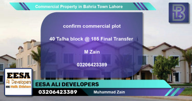 Commercial Property for Sale in Bahria Town, Lahore - (BP-66954)